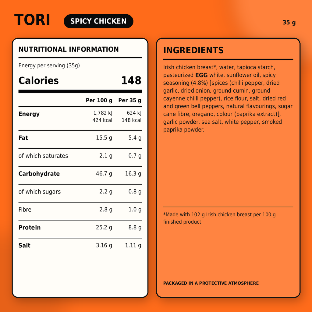 TORI Spicy Chicken Crisp – 35g